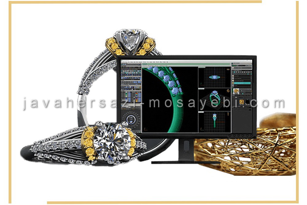 آموزش طراحی طلا و جواهرات با نرم افزار ماتریکس