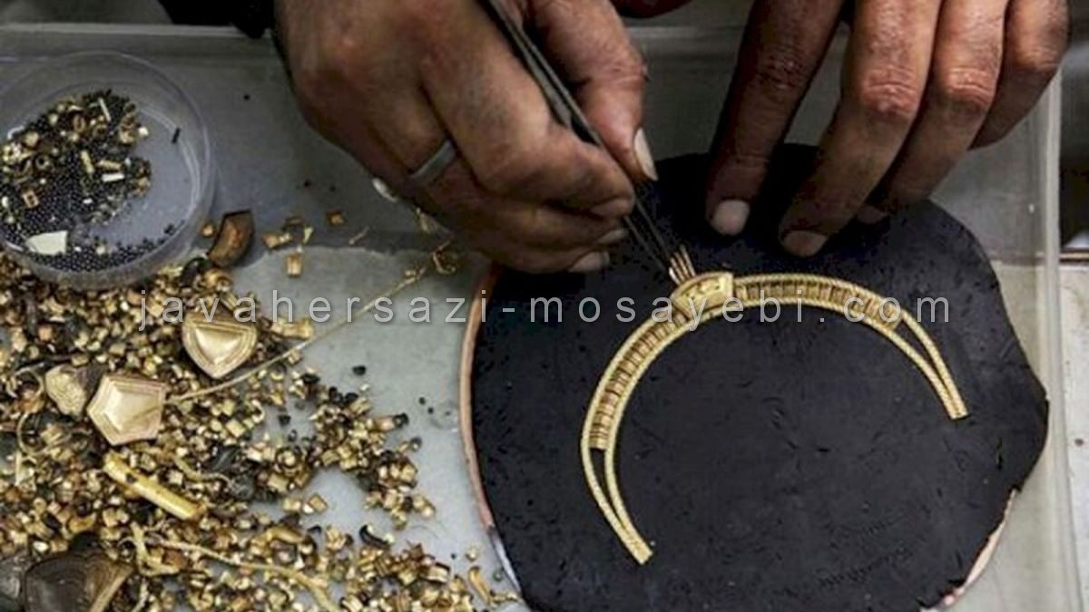 اموزش ساخت زیورآلات با خمیر فلزی